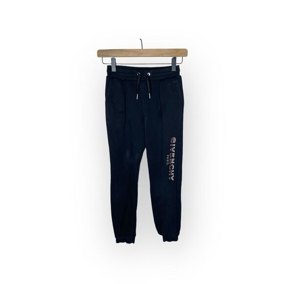 Givenchy Youth Mini Me Logo Kids Black Joggers
